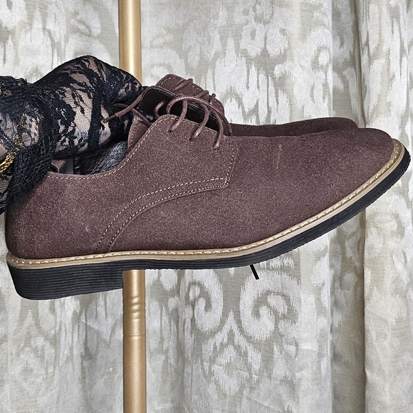 Suede Brown Semi-dress shoes - Picture 6 of 7
